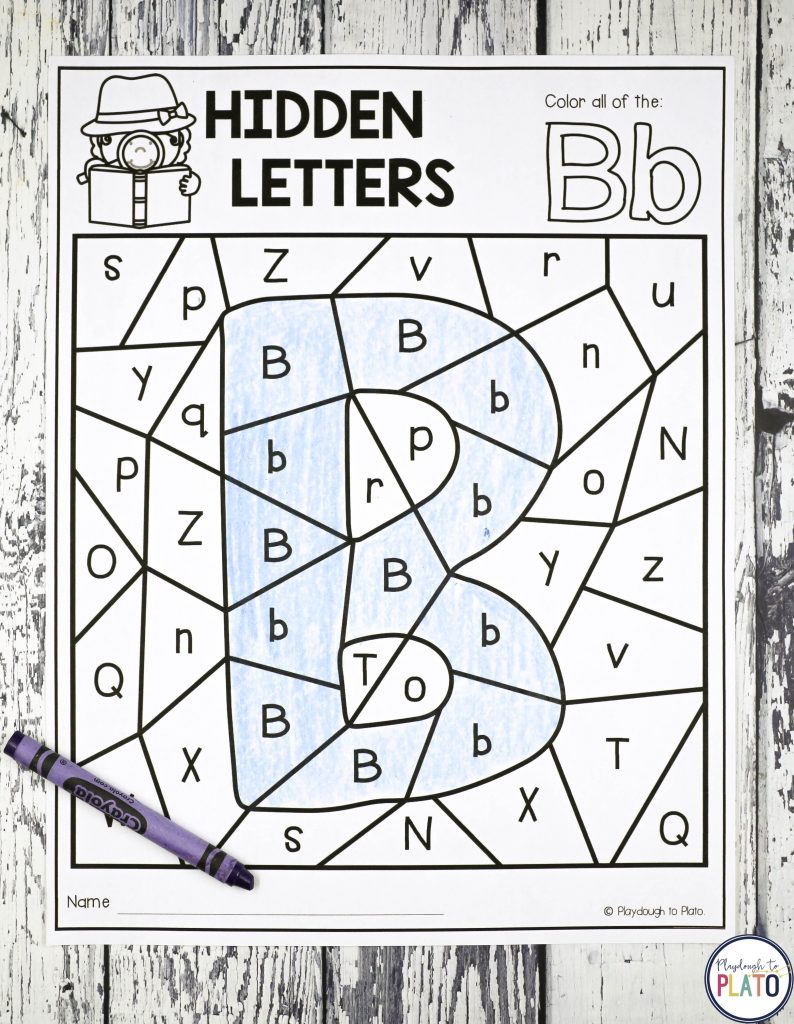 Hidden Alphabet Letters