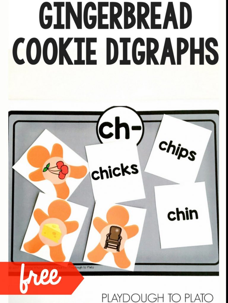 Gingerbread Cookie Digraphs