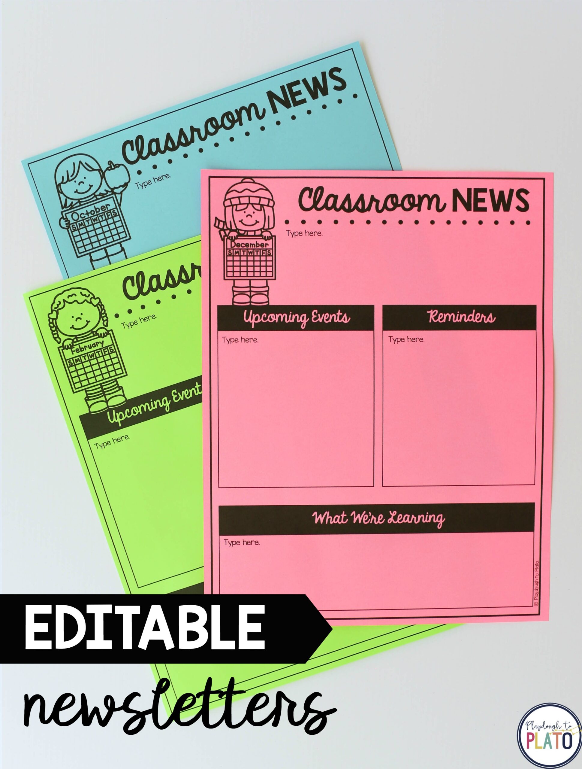 Editable Newsletter Templates - Image 3