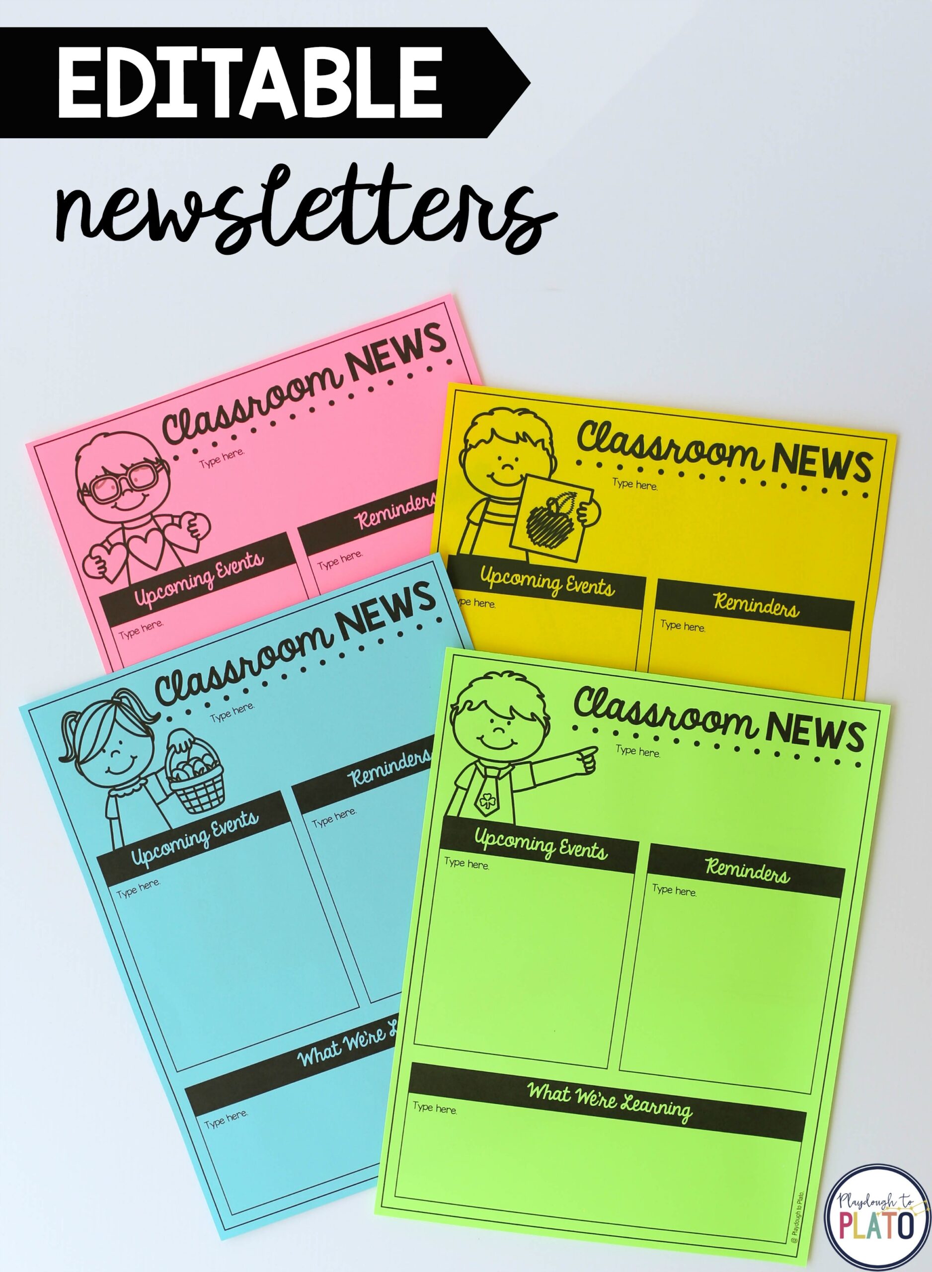 Editable Newsletter Templates - Image 2