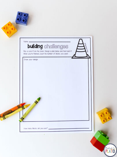 Back to School STEM Challenges - Playdough To Plato