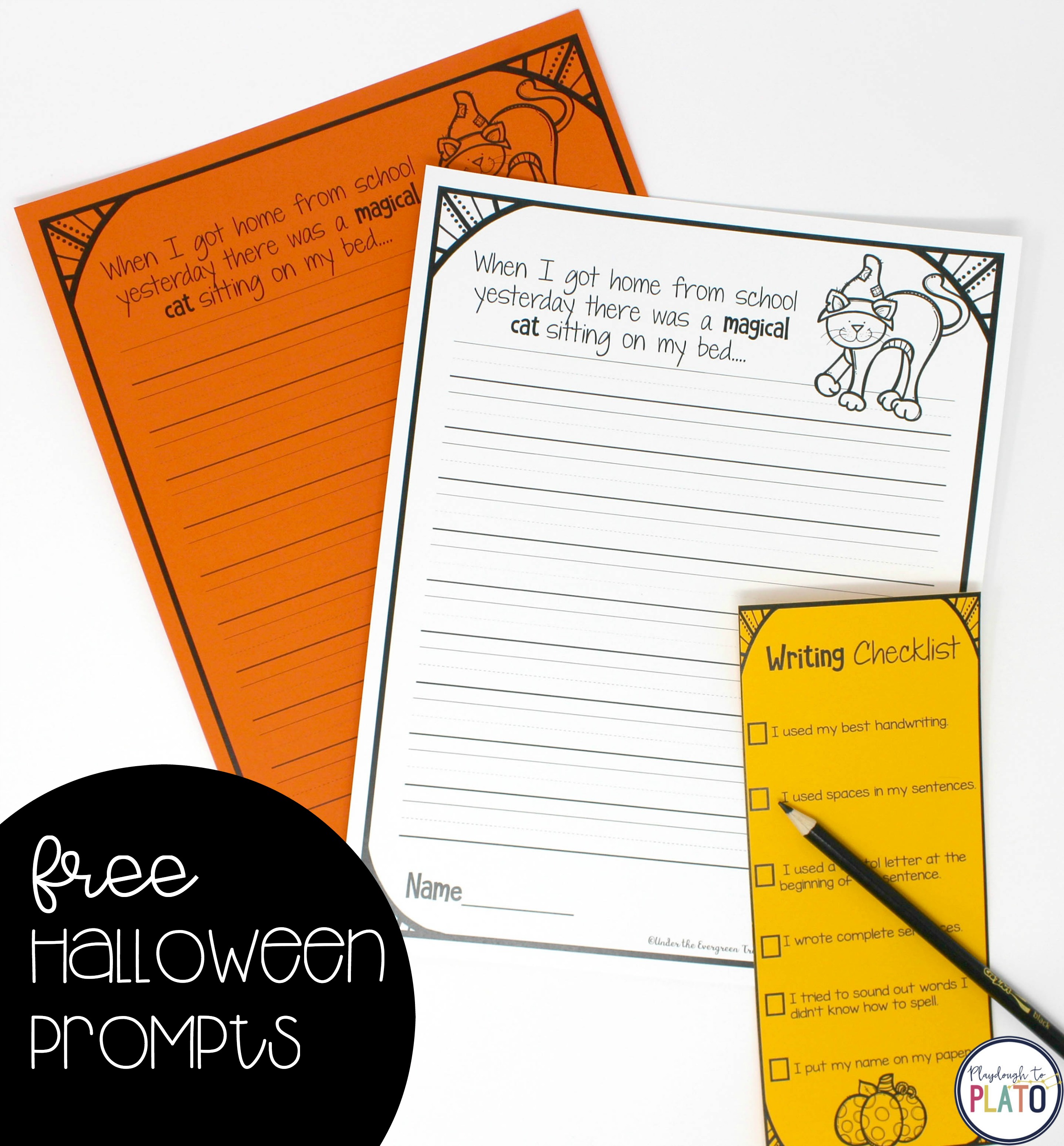 halloween writing prompts for 6th grade