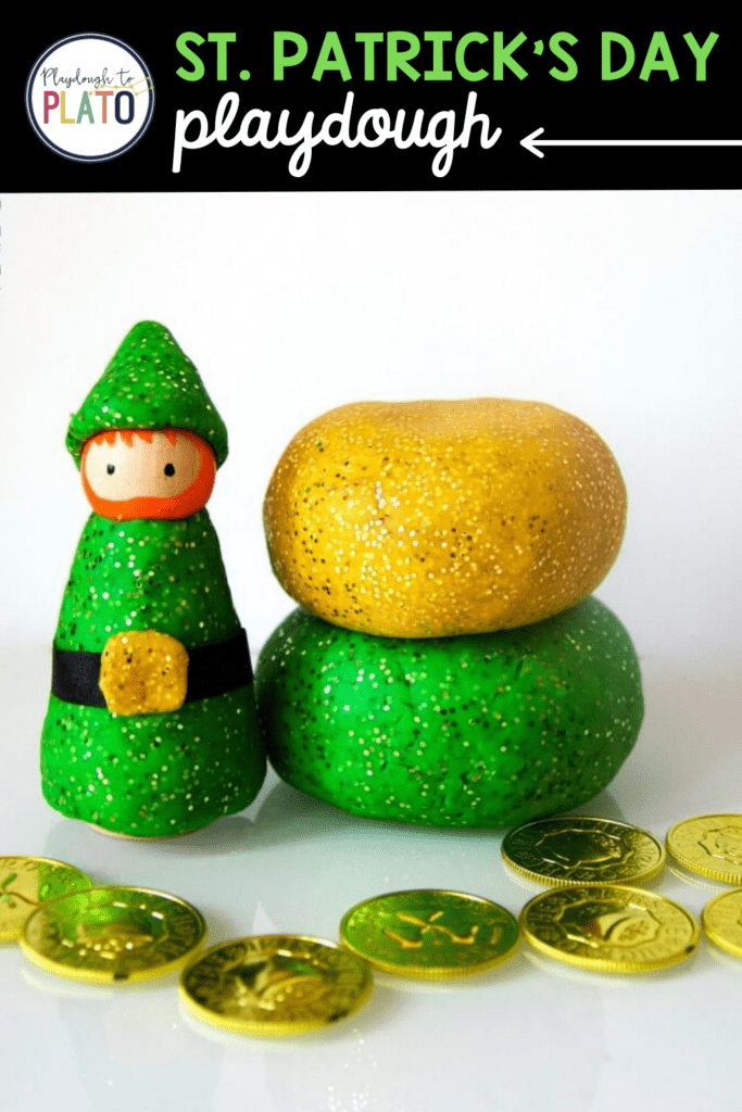 St. Patrick’s Day Playdough