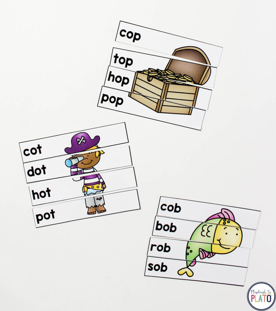 Sort word families with these puzzles. 