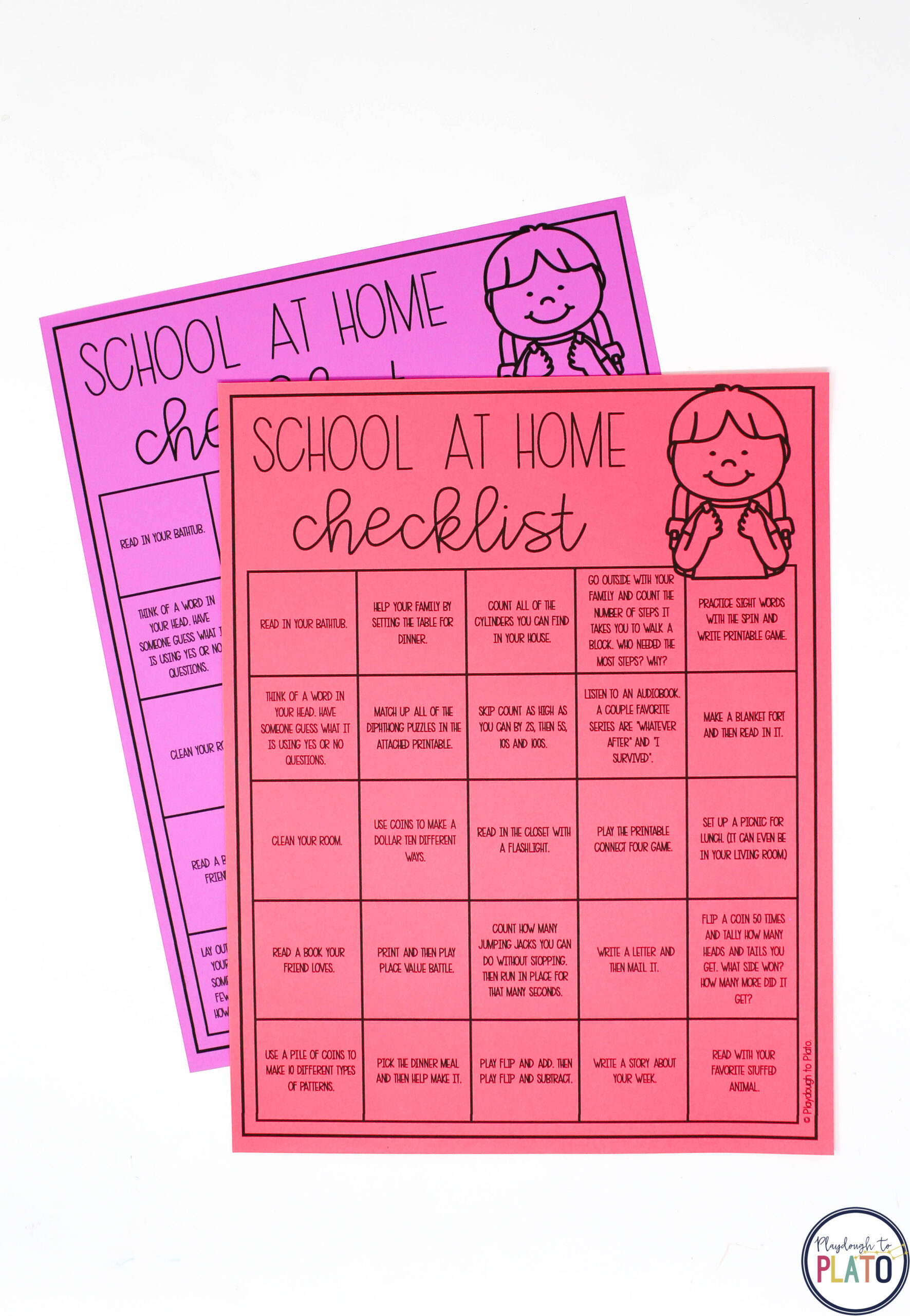 Second Grade at Home - Week One - Image 3