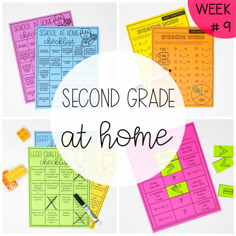 Second Grade at Home – Week Nine