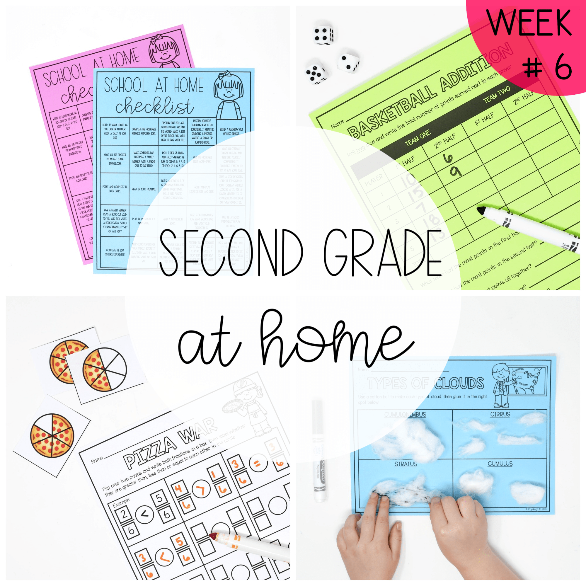 Second Grade at Home - Week Six