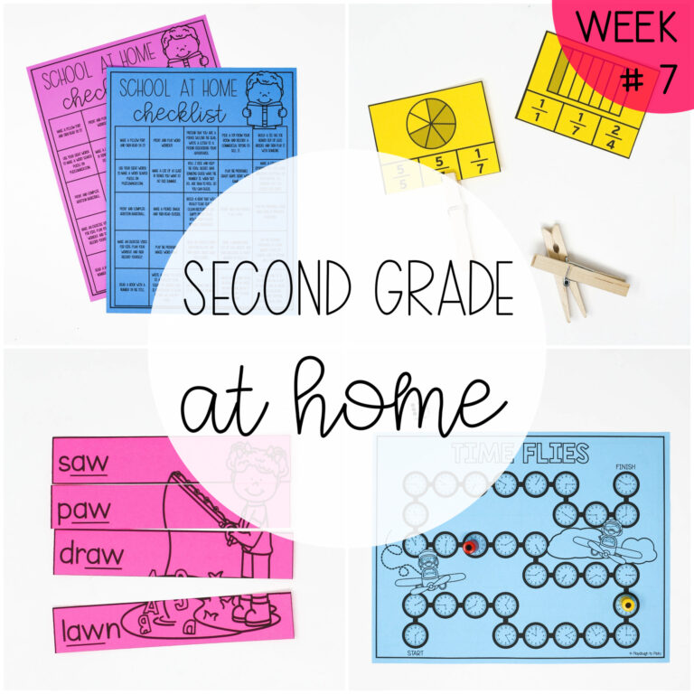Second Grade at Home – Week Seven