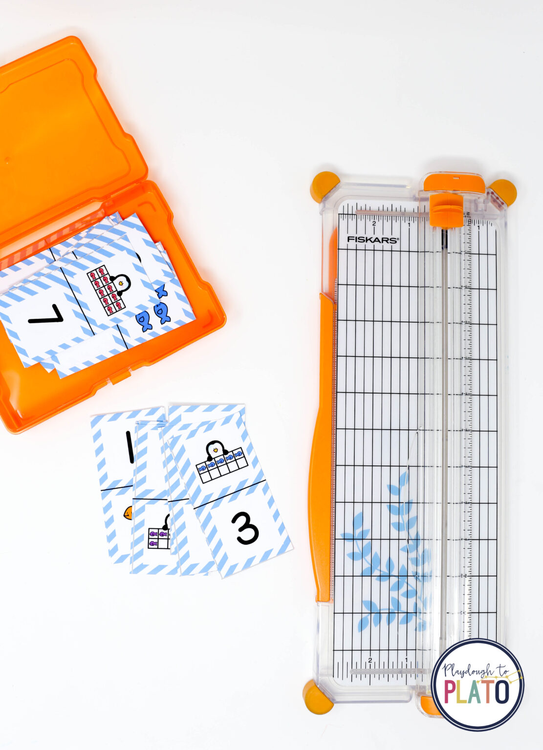 Penguin Number Dominoes - Playdough To Plato