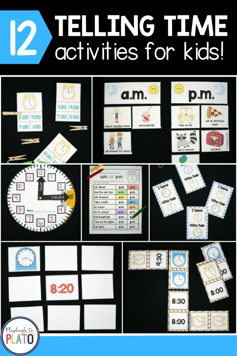 Telling Time Activity Pack