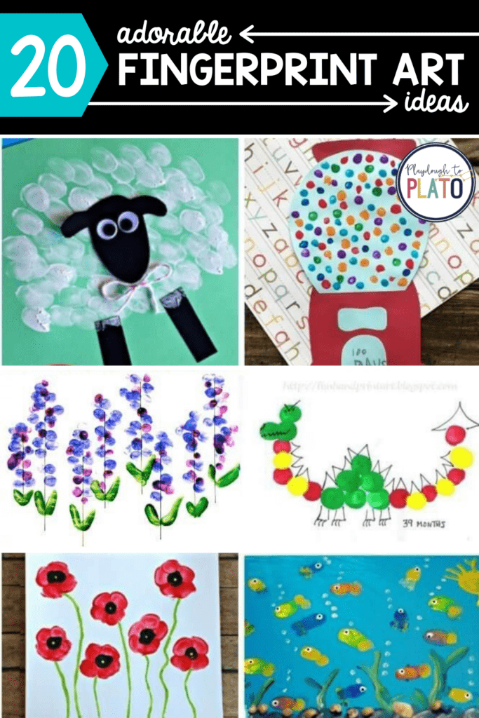 20 Adorable Fingerprint Art Ideas