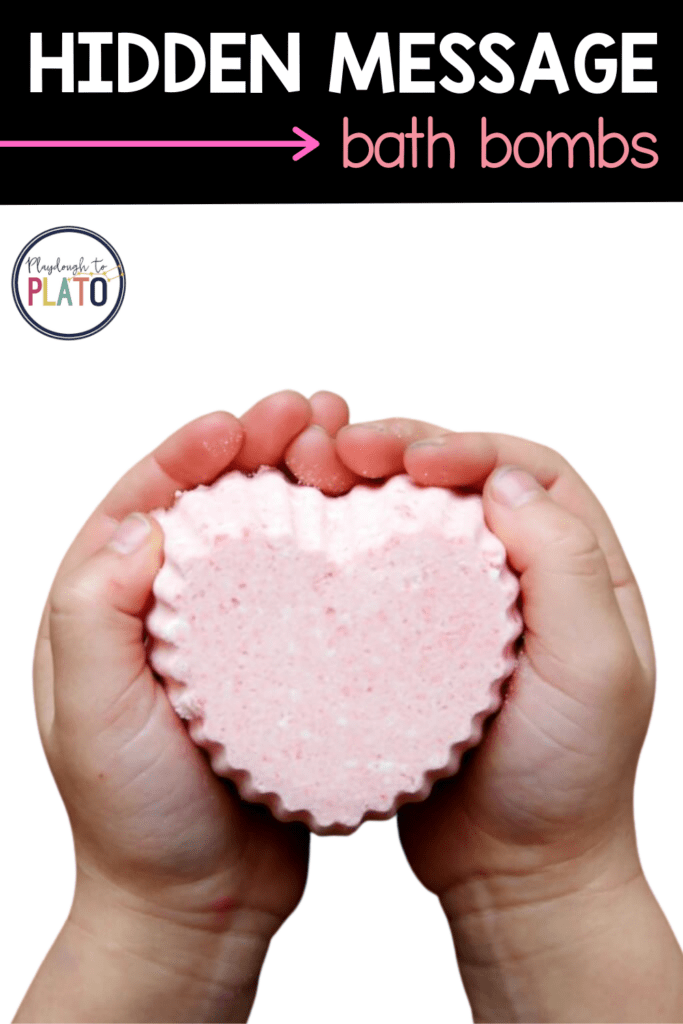 Hidden Message Homemade Bath Bombs