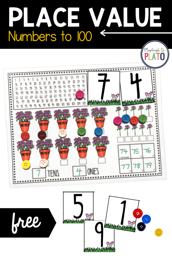 Place Value Activity Mats to 100