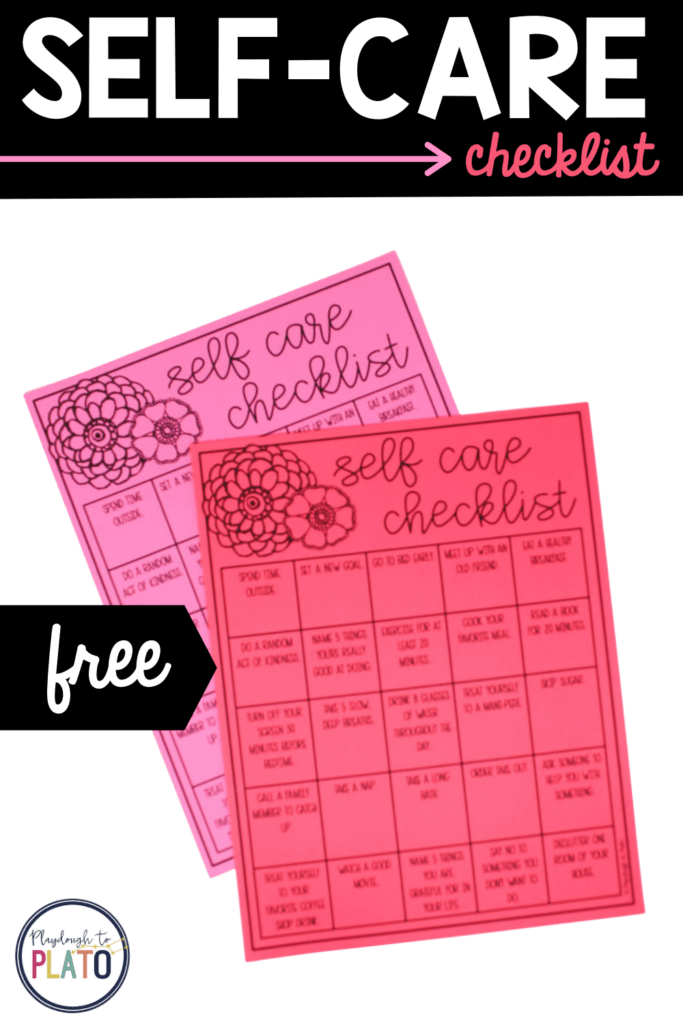 Self Care Checklist