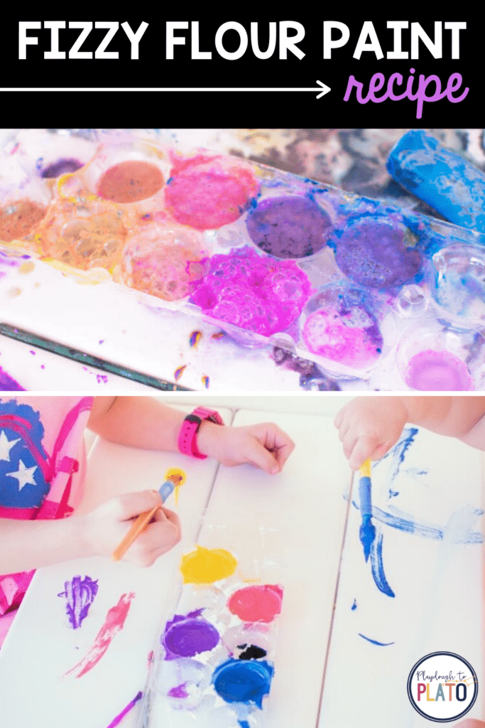 Taste-Safe Fizzy Flour Paint Recipe