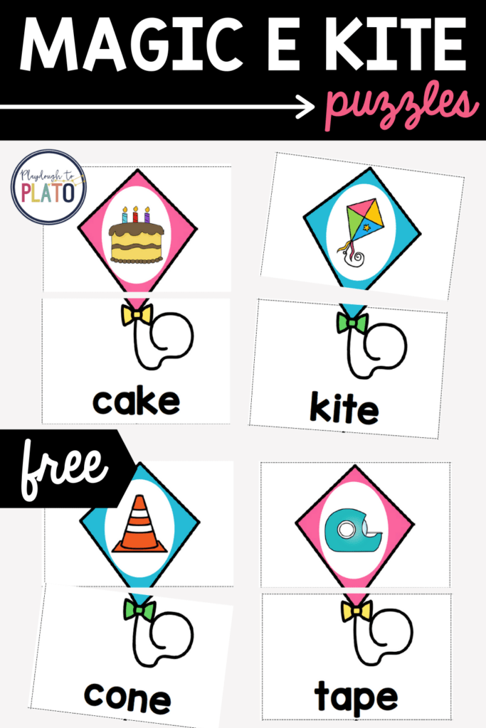 Magic E Kite Puzzles