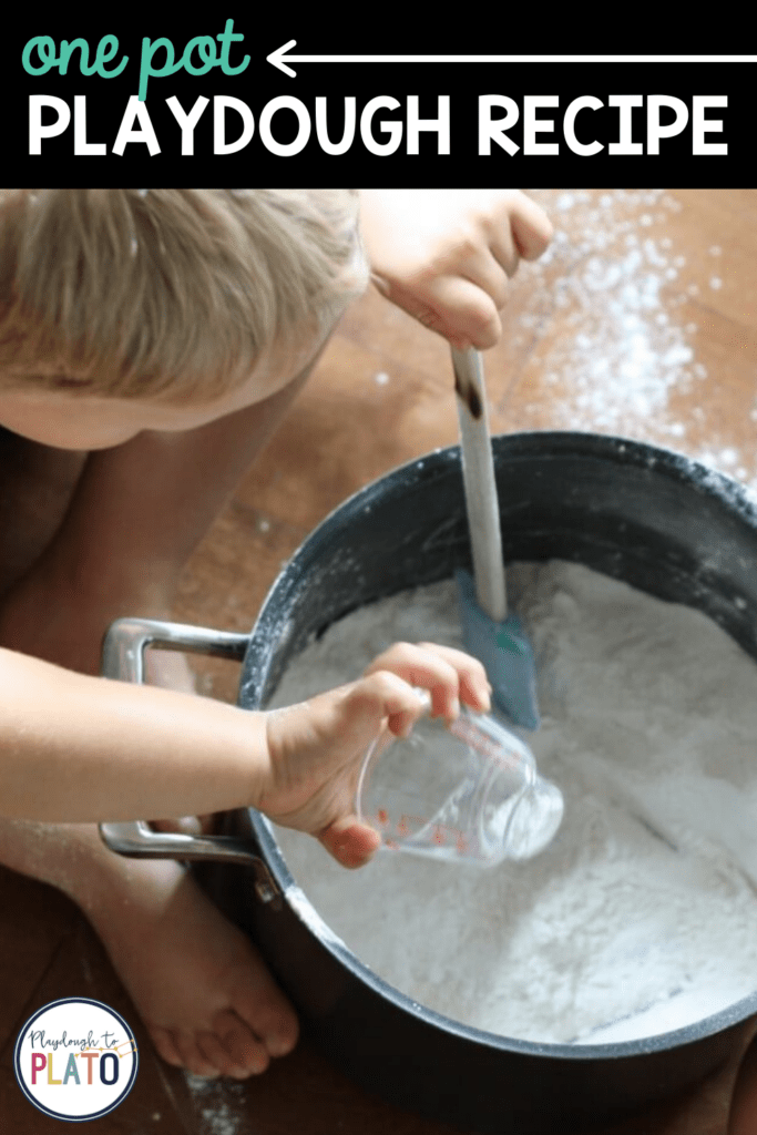 One Pot Playdough Recipe