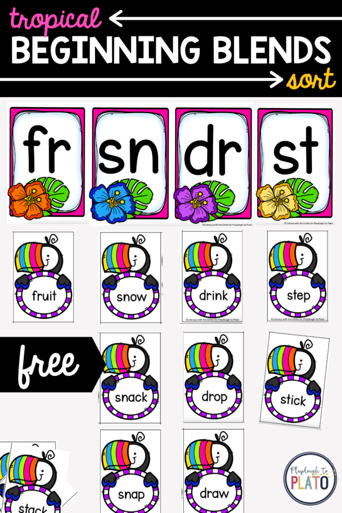 Tropical Beginning Blends Sort