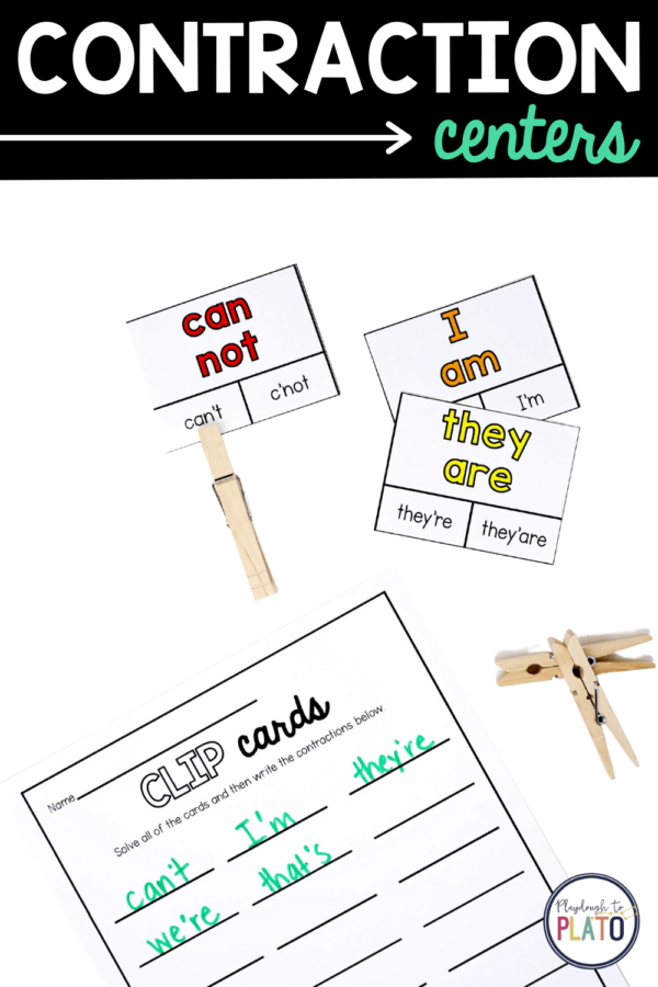 Contraction Centers - Clip Cards