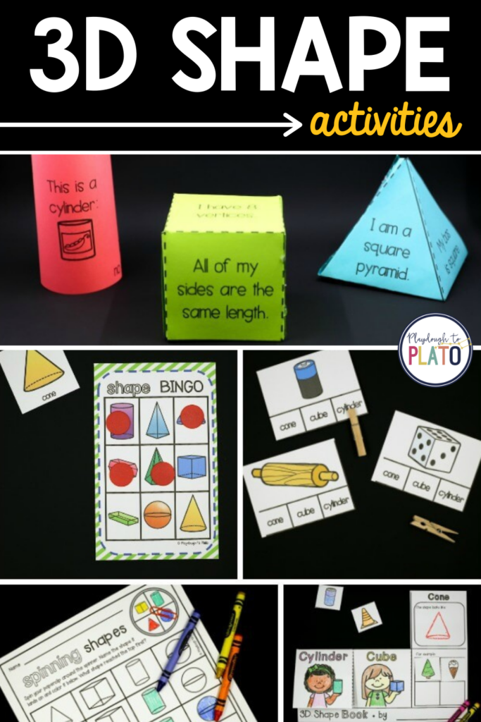 3d shapes activities year 5