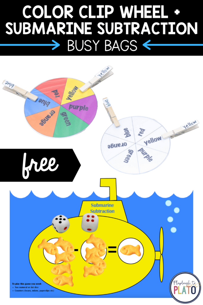 Color Clip Wheel and Submarine Subtraction