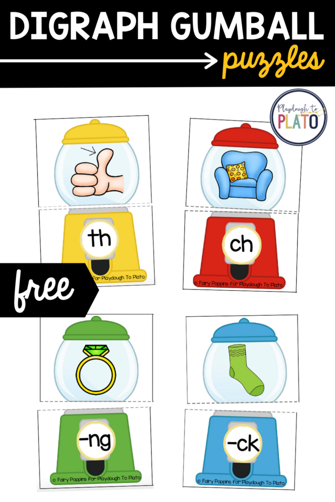Digraph Gumball Puzzles