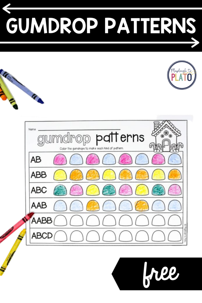 Gumdrop Patterns Activity