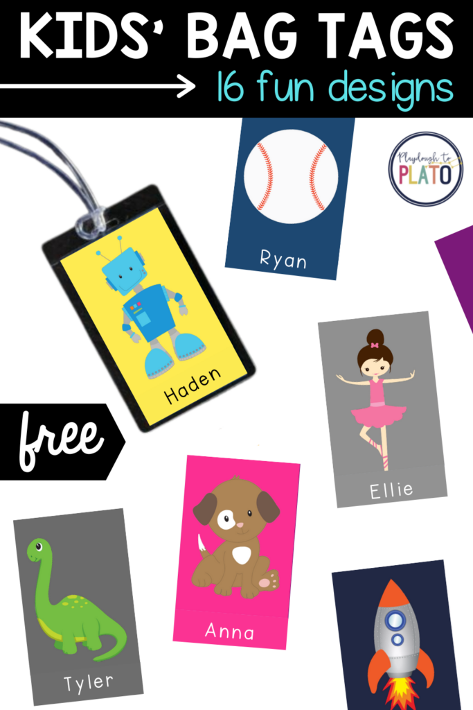 Free Kids’ Bag Tags