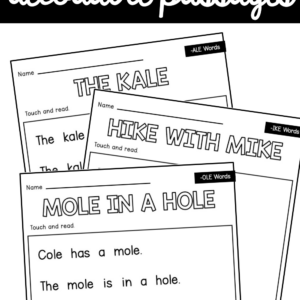 Magic E Decodable Passages - Playdough To Plato