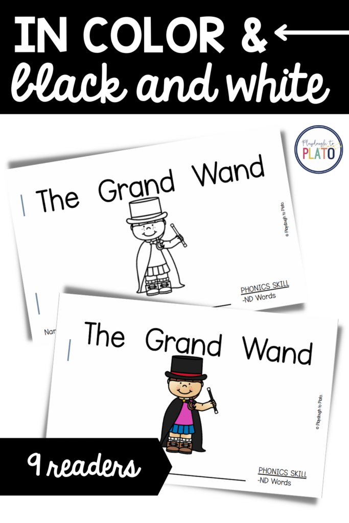 Ending Blends Decodable Readers - Playdough To Plato