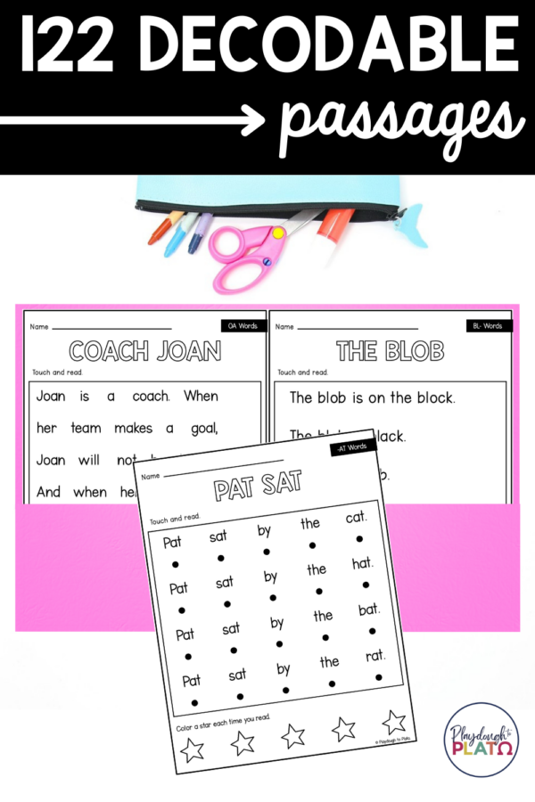 Decodable Passages (Giant Bundle!) - Playdough To Plato