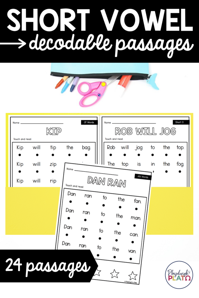 Decodable Passages (Giant Bundle!) - Playdough To Plato