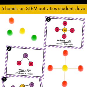 STEM Challenge: Molecules and Atoms Pack