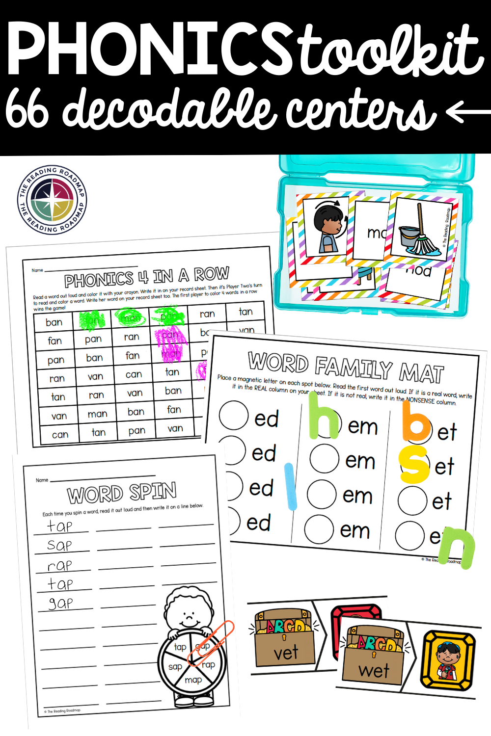 The Reading Roadmap Phonics Volumes 1 & 2 - Image 4