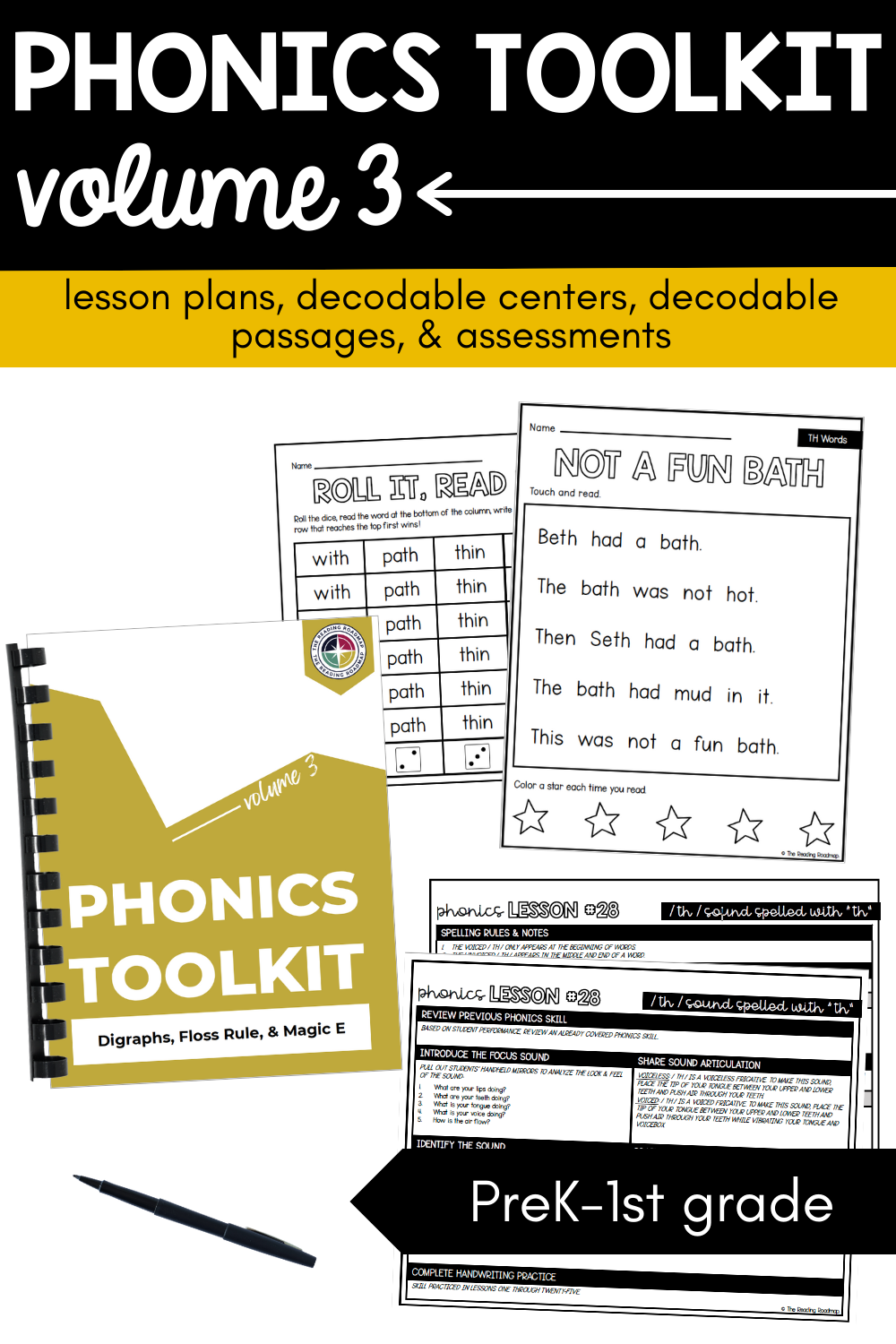 The Reading Roadmap Phonics Volume 3