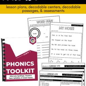 The Reading Roadmap Phonics Volume 5