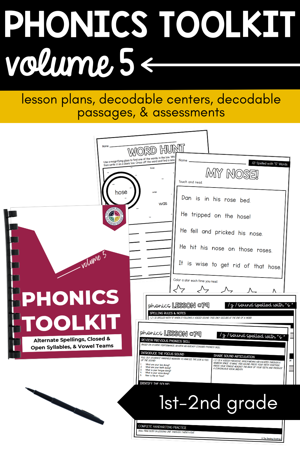 The Reading Roadmap Phonics Volume 5