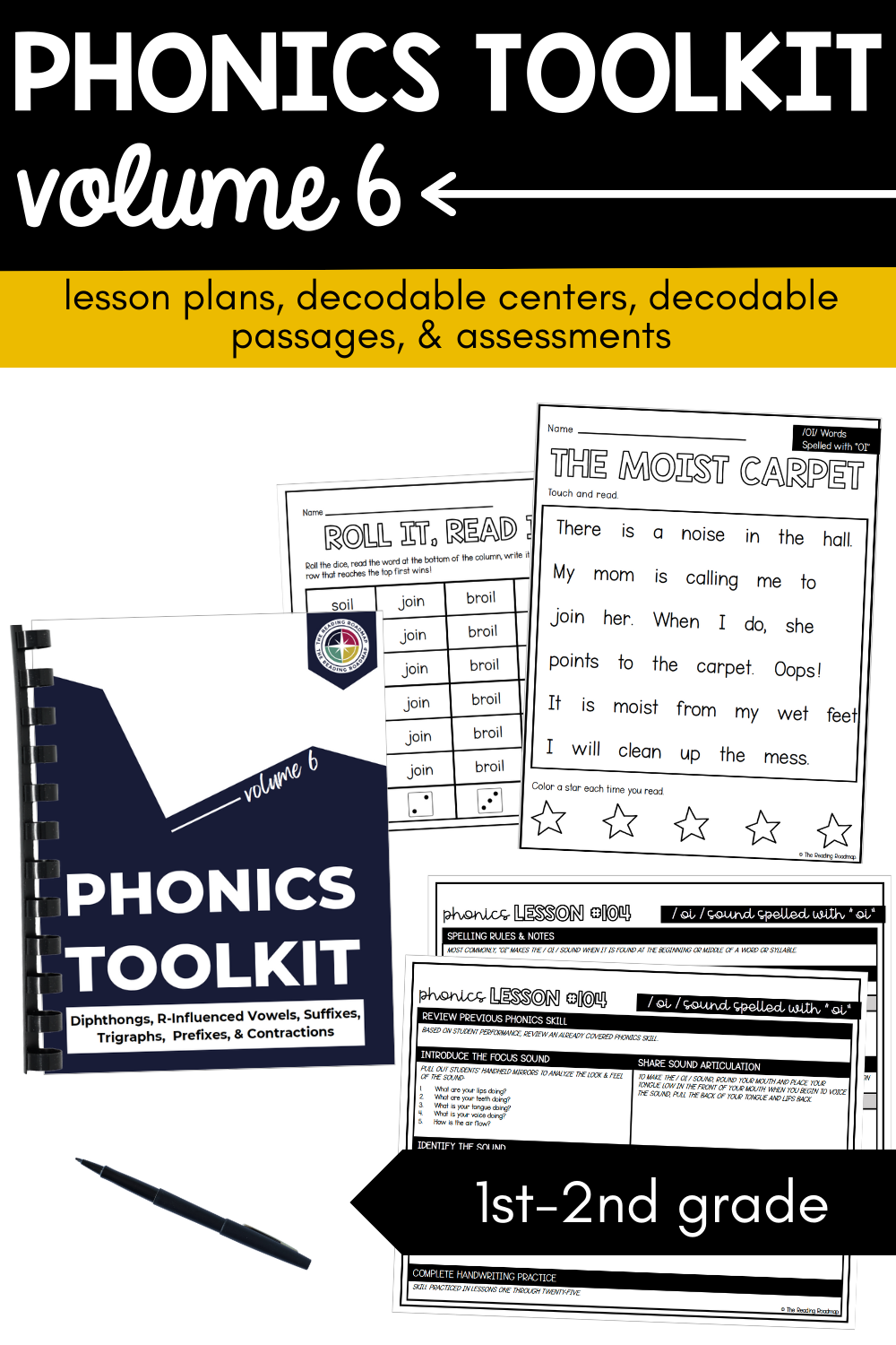 The Reading Roadmap Phonics Volume 6