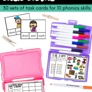 Decodable Task Cards Bundle