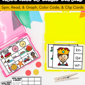 Decodable Digraph Task Cards