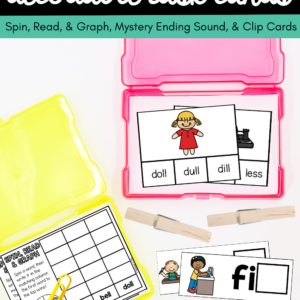 Decodable Floss Rule Task Cards