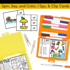 Decodable R-Influenced Vowel Task Cards
