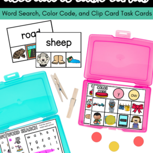 Decodable Vowel Team Task Cards